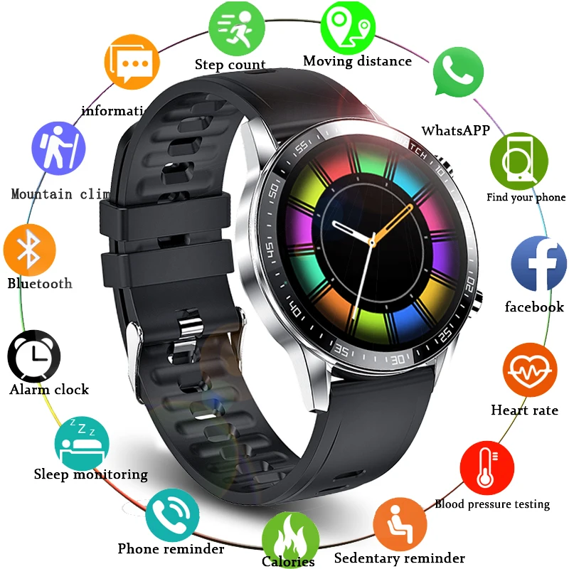 LIGE 2021 Новые смарт часы Для мужчин Смарт Sracelet Фитнес отслеживание вызовов через