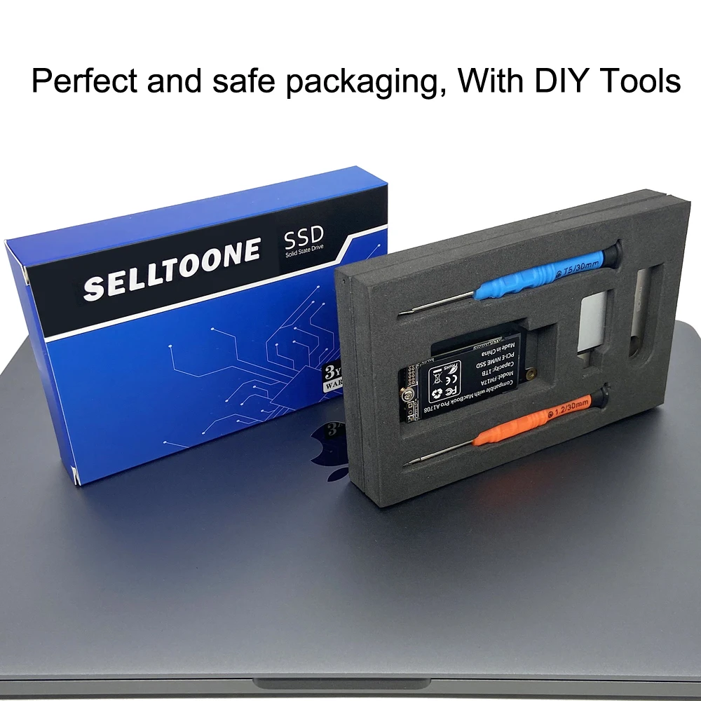 SELLTOONE 512 ГБ SSD для MacBook Pro Retina A1708 HD с DIY инструментами EMC 3164 2978 обновление большой