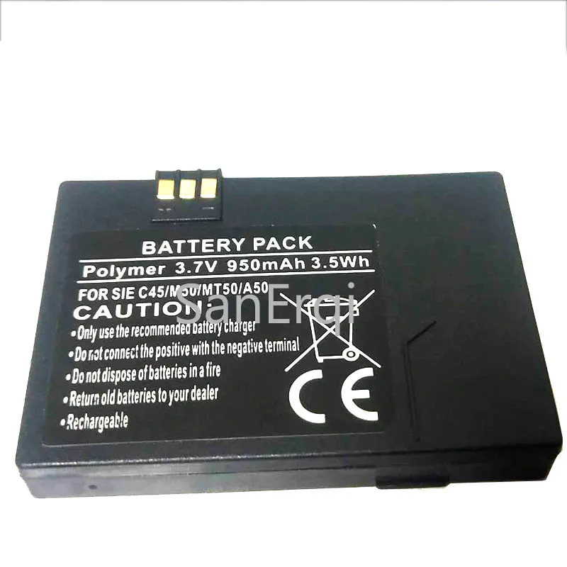

950mAh Battery for SIEMENS 1168 2118 3118 c45 M50 MT50 A50 Battery