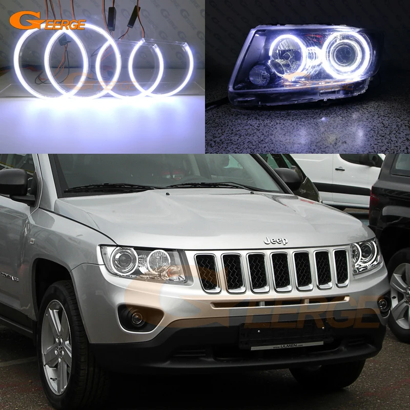 Отличные кольца в виде гало с монолитным блоком светодиодов ультраяркие для