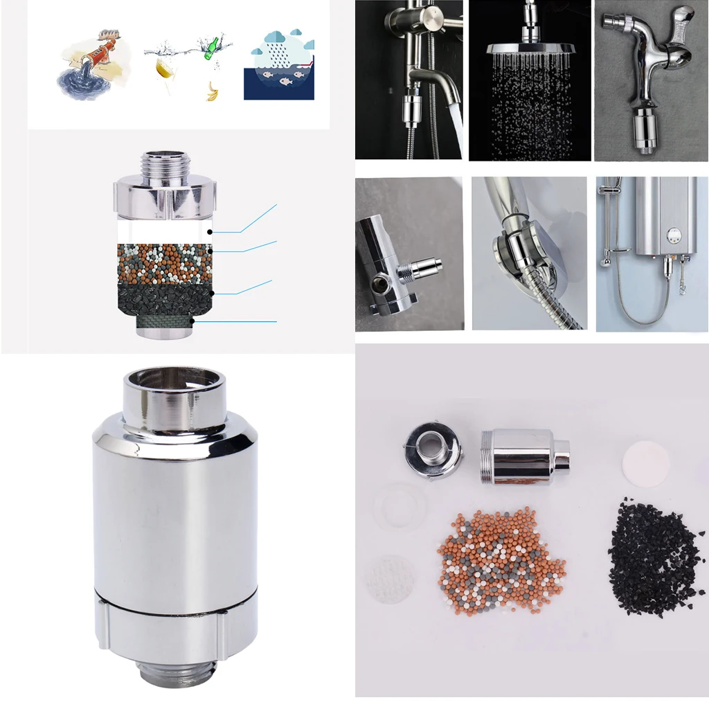 Фильтр для душа фильтр головки твердой воды очиститель смесителя домашнего