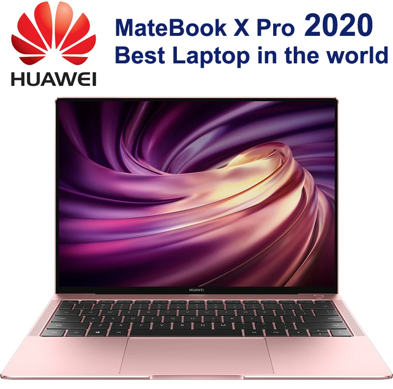2020 лучший ноутбук HUAWEI MateBook X Pro 13 9 дюймовый с 10 го поколения процессором Intel i7 10510U 16
