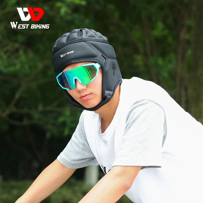 WEST BIKING велосипедный шлем 3D мягкий для регби головной убор футбола защитный |
