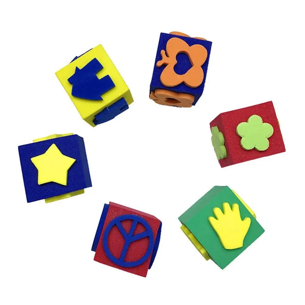 EVA печать штамп для ручки ребенок живопись художественные инструменты DIYES