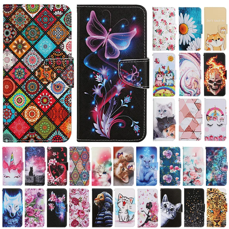 

Раскрашенный кожаный флип-чехол для Xiaomi Poco M3 X3 Pro, чехол для Xiaomi Mi Poco X3 X 3 NFC M3 Pro, защитный чехол-бумажник