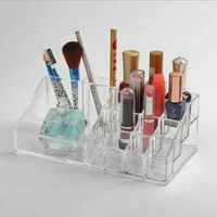 right angle 16 tone lipstick storage box makeup skin care product transparent acrylic lip balm desktop storage box display