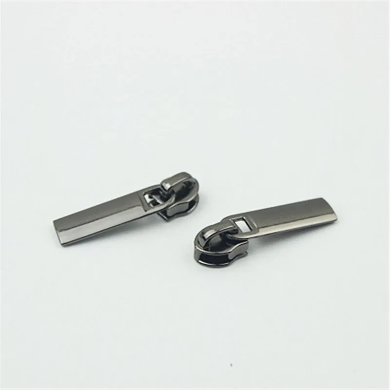 100Pcs Detachable #5 Metal Zipper Pullers for Zipper Sliders Head Repair Kits Nylon Zipper Pull Tab DIY Sewing Bags Accessories