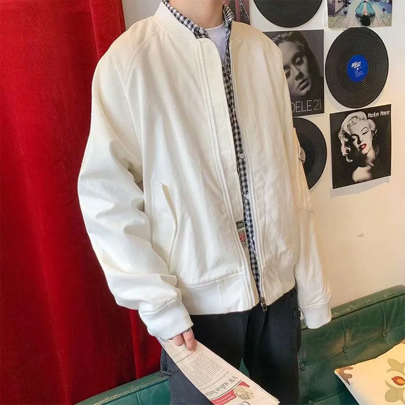 

2020 New Spring Black Jacket Men Streetwear Hip Hop Slim Fit Pilot Bomber Jacket Coat Men Jackets