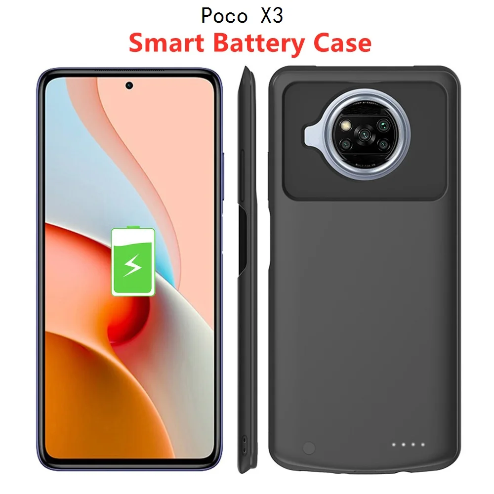 Чехлы для зарядного устройства Xiaomi Poco X3 NFC портативные силиконовые