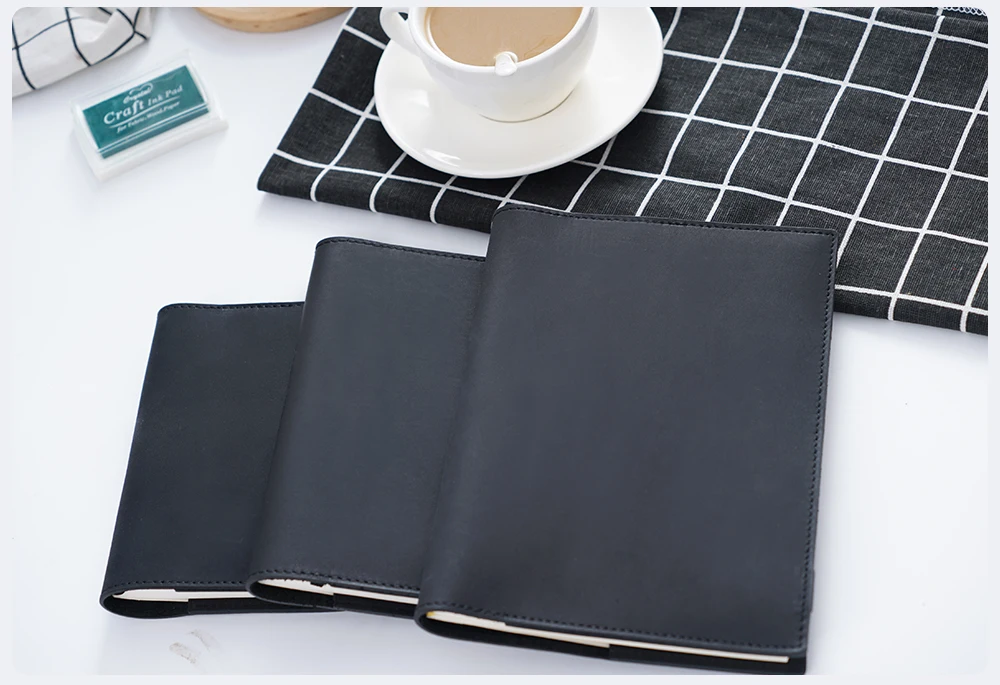 Натуральная кожа блокнот планировщик обложка книги A5 B6 A6 для MD дневник Bullet Journal Рисование Sketchbook