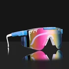 Солнцезащитные очки Pit Viper мужские, большие, полуоправы, UV400, в полуоправе, спортивные, модные, Большие зеркальные, с бесплатной коробкой