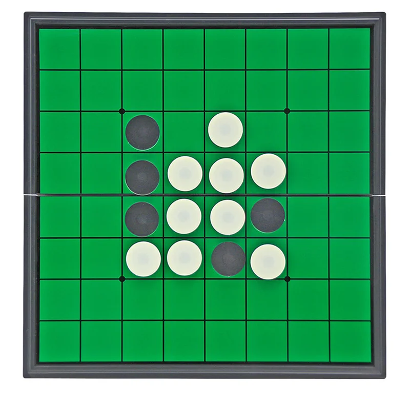 64 шт Reversi Отелло Магнитная яблока шахматы портативная складная доска родитель