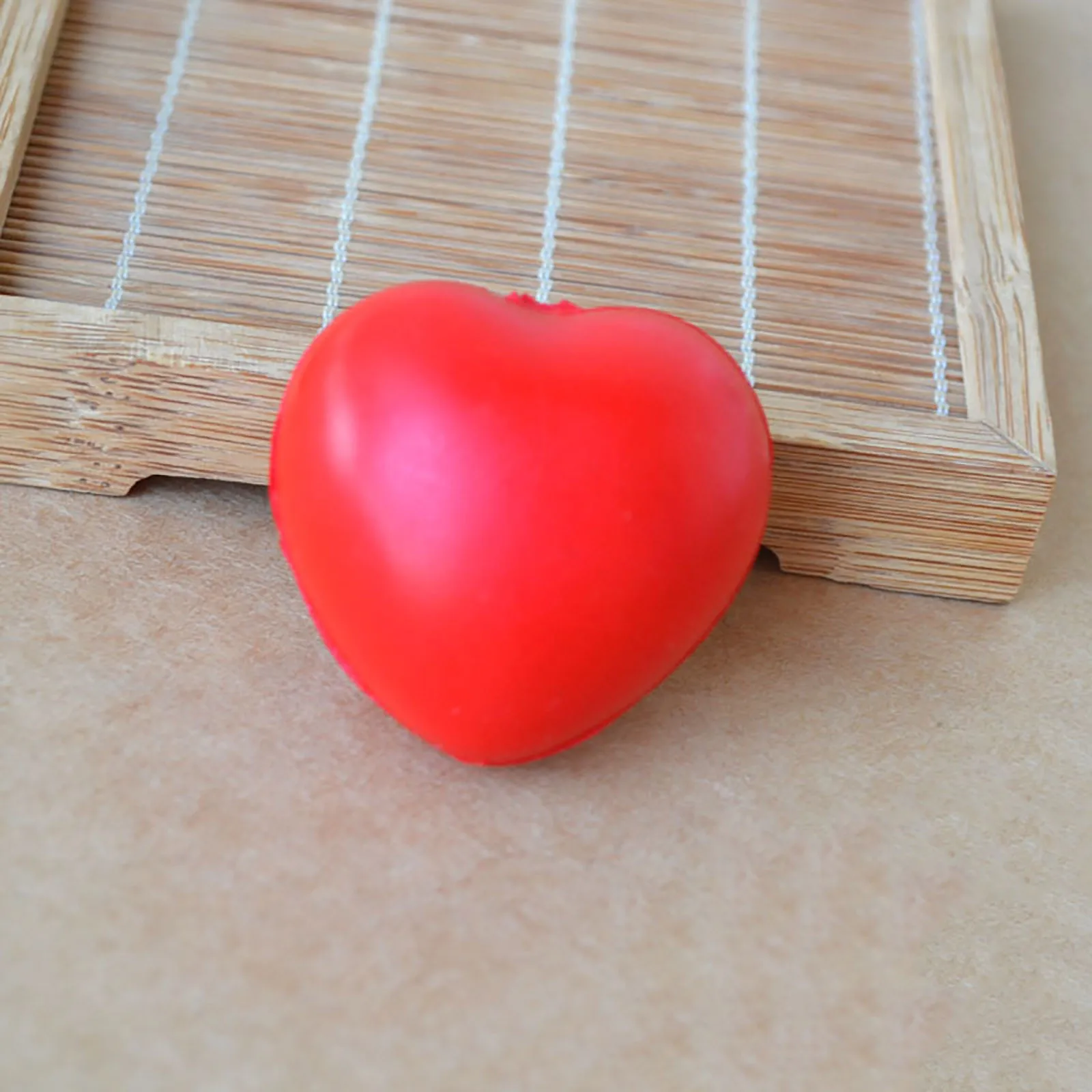 12 шт. 4 см крем в форме сердца ароматизированный липкий медленно