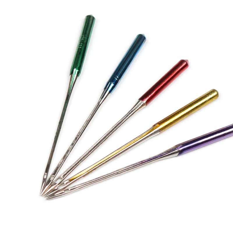 Швейные стрейч-шёлка машина анти-прыгающая игла эластичная ткань иголки