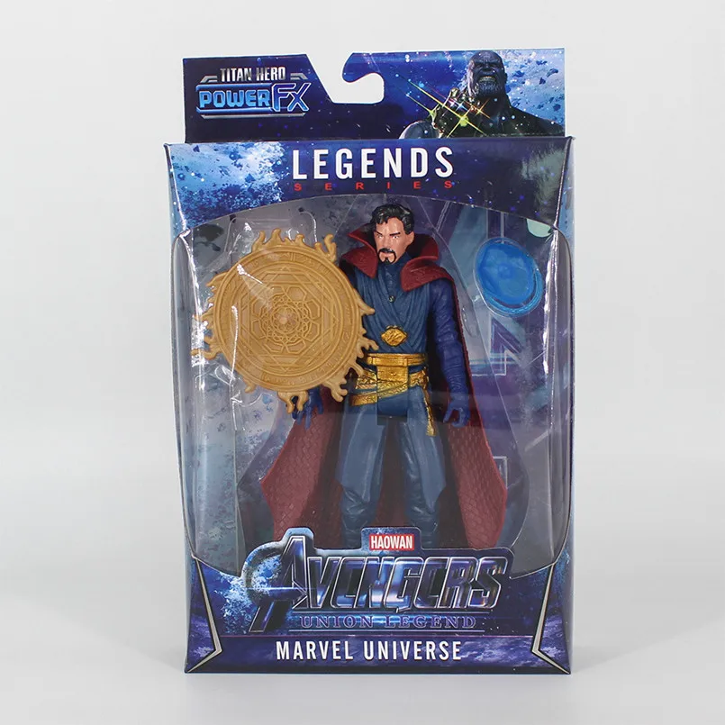 with box Фигурка Marvel, Мстители, Бесконечная война, аниме, Супер герои, Капитан Америка, Железный человек, Человек-паук, Халк, Тор, коллекция игрушек - Цвет: with box