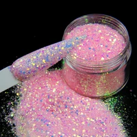 nail polish glitter powder sequin acrylic paint powder decorative nail accessories holographic laser photochromic nail sequins