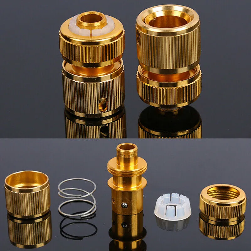 Ремонтный соединитель шланга из алюминиевого сплава для орошения сада