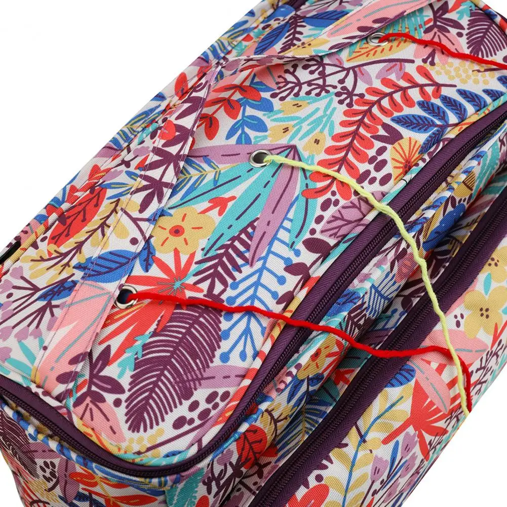 

Knitting Woolen Yarn Storage Bags Sewing Kit Case Waterproof Organizer Bag Knitting Tool Holder Traveling Knitting Organizer