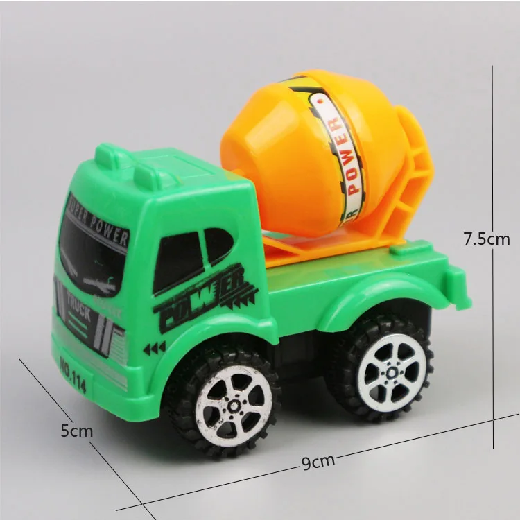 

Educational children's toys return force engineering car model small car 4 hot selling hot toys wholesale