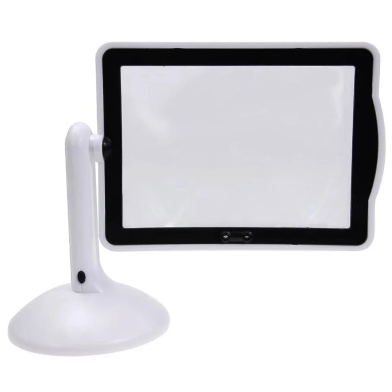 

Portable Desktop 3X Magnifier Led 180 Degree Rotatable Desk Lamp Lighting Loupe Reading Magnifier Glass For Reading Writing Tool