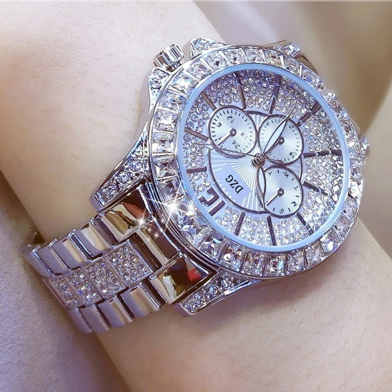 

Fashion Women Watch with Diamond Watch Ladies Top Luxury Brand Ladies Casual Women's Bracelet Crystal Watches Relogio Feminino