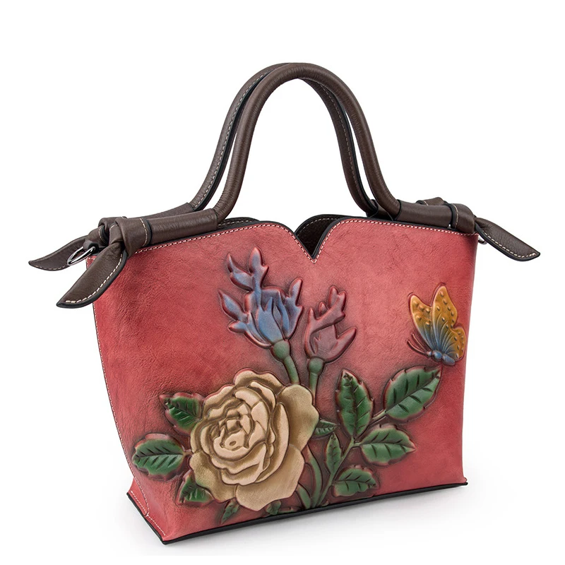 Новое поступление роскошные сумки из натуральной кожи винтажные простые