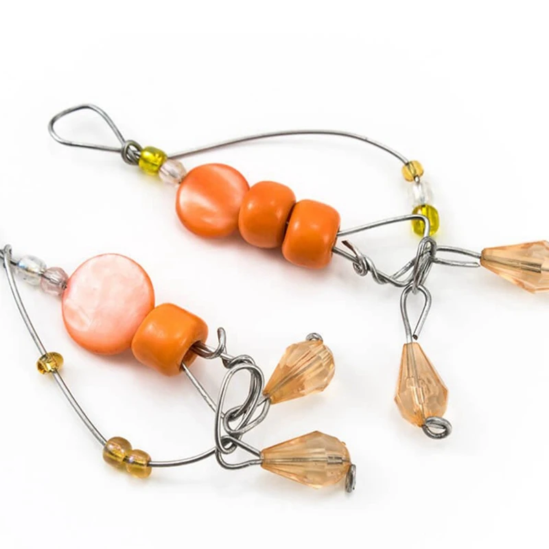 

6 Pack Jewelry Beading Wire (24 Gauge) & 1x Imitation Walnut Retro Necklace Display Stand