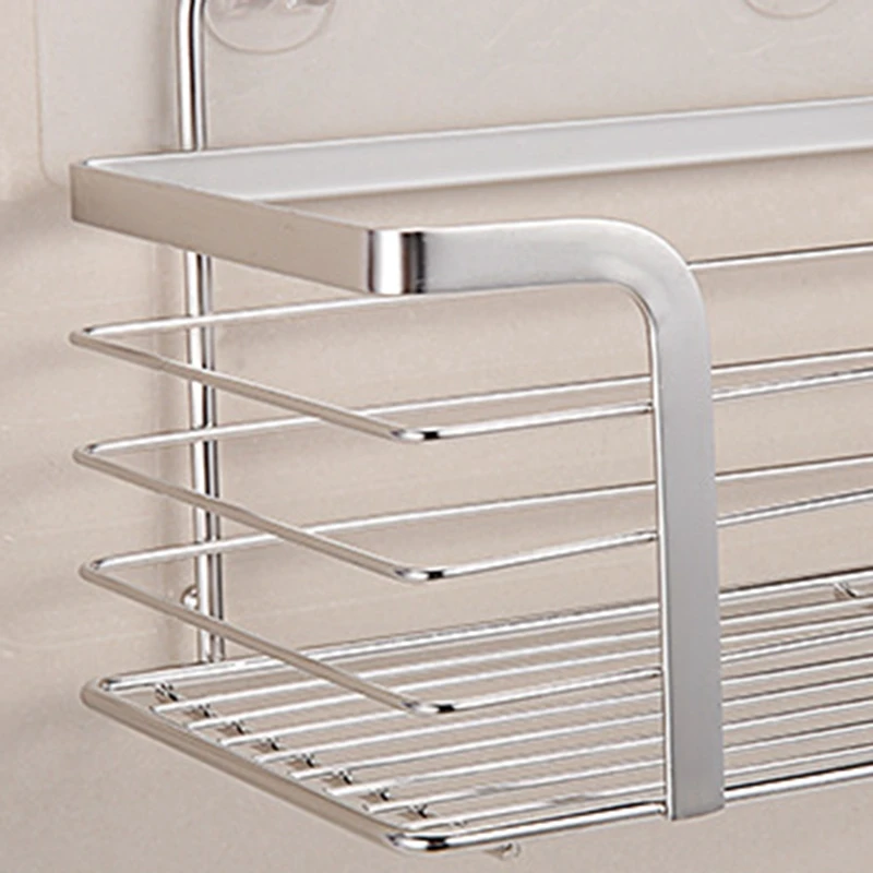 

Shower Caddy Set, Adhesive Shower Caddy Organizer, Wall Mounted Shower Basket Shelves with for Bathroom and Toilet
