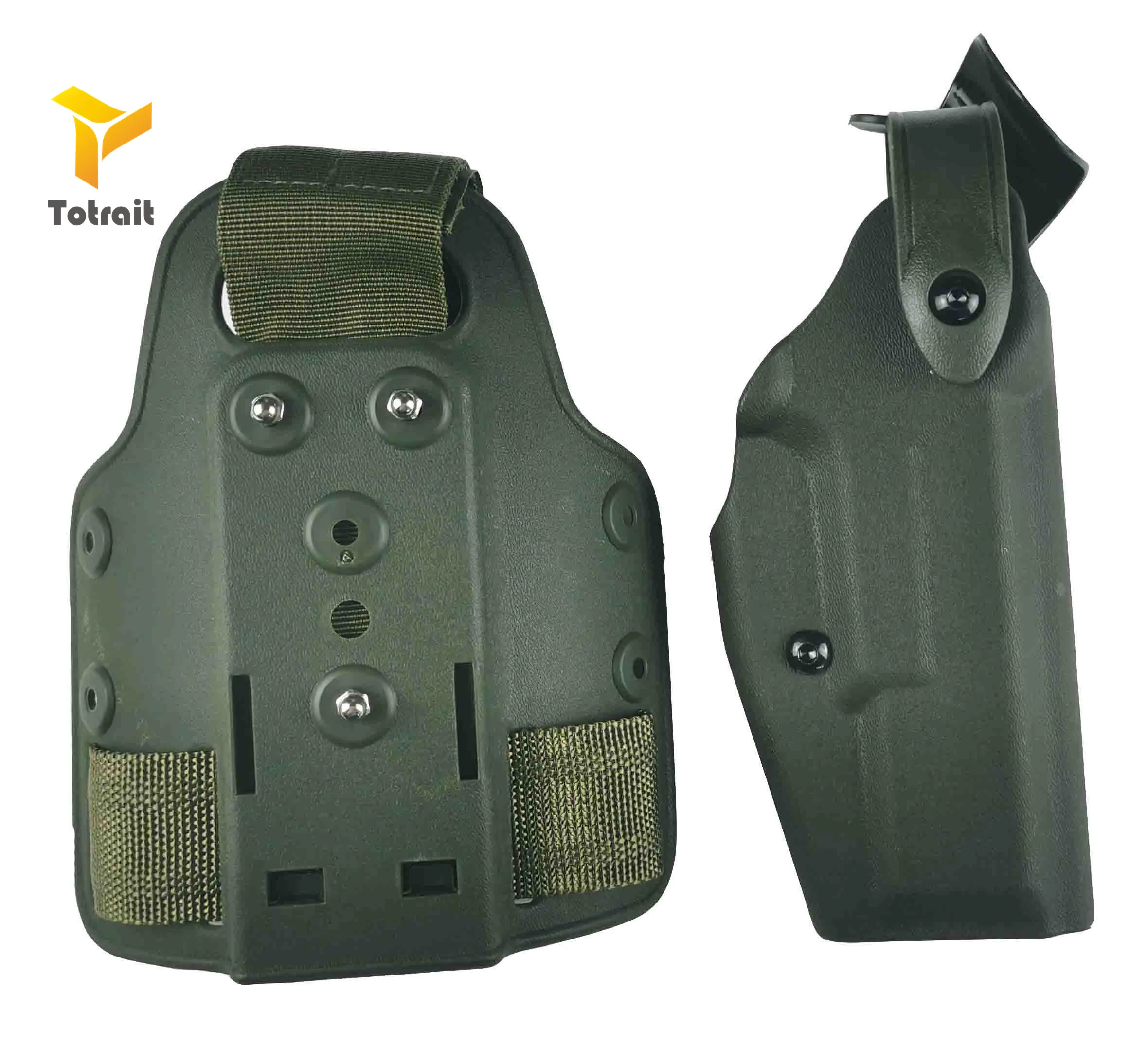 Airsoft Safarilands пистолет Glock17 19 22 23 31 Ремень Кобуры вспышка светильник для правой руки использовать ножной кобура светильник подшипник glock кобура