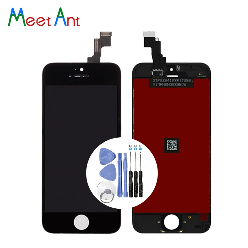 

AAA + высокое качество для iPhone 5 5G 5C 5S ЖК-дисплей с сенсорным экраном дигитайзер в сборе