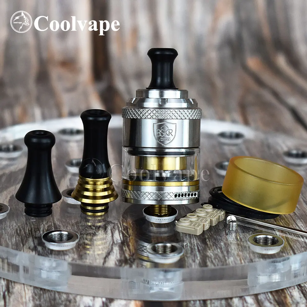 Coolvape Berserker V2 MTL RTA обслуживаемый бак распылителя BSKR распылитель rta испаритель 24 мм 3