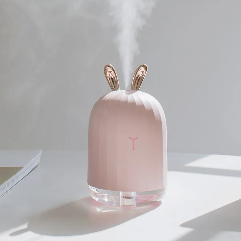 Ультразвуковой увлажнитель воздуха 220 мл аромараспылитель USB со светодиодной