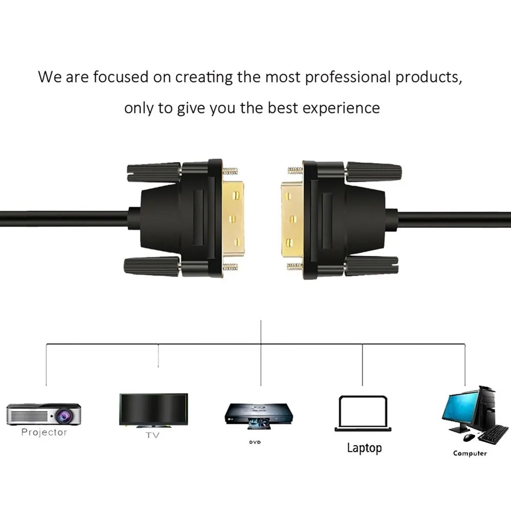 Высокоскоростной кабель DVI-DVI для монитора видеокабель DVI 24 + 1 штырьковый м 2 3 5