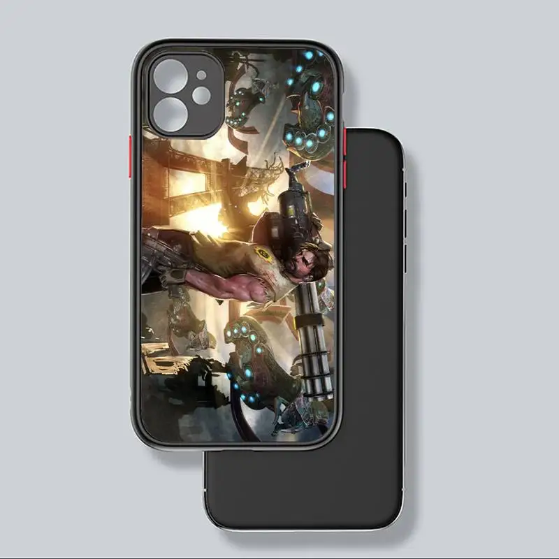 

game Serious Sam Phone Case For iphone 12 11 8 7 plus mini x xs xr pro max matte transparent cover