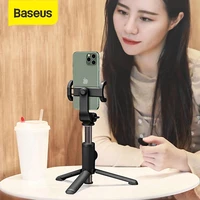 baseus selfie stick tripod for iphone xiaomi samsung smartphone monopod for phone bluetooth wireless shutter remote mini tripod