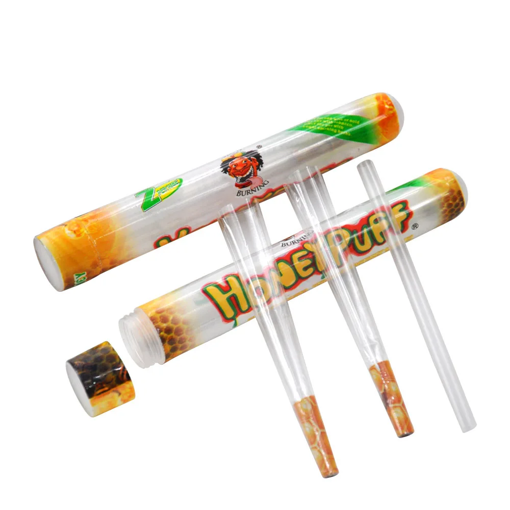 Прозрачная трубка для курения с фруктовым вкусом 1 коробка 24 шт одна 2 78 мм