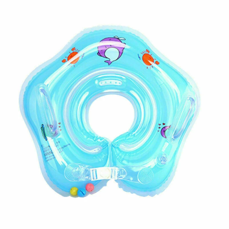 

Swimming Baby Accessories Neck Ring Tube Safety Infant Float Circle for Bathing Inflatable Water Bath Shower Neck Floating
