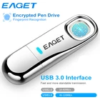 Флэш-накопитель Eaget, USB флеш-накопитель с шифрованием, USB 3,0, с распознаванием отпечатков пальцев, флэш-накопитель 32 ГБ, 64 ГБ, USB флэш-накопитель 3 0