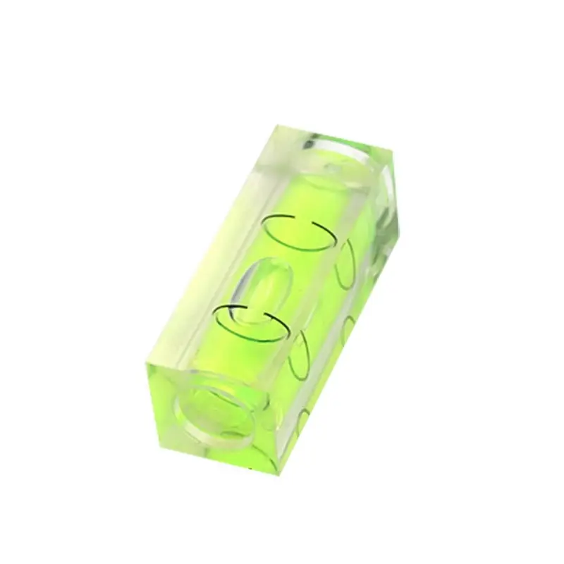 Т-образный спиртовой уровень мини-пластиковый пузырьковый акриловый