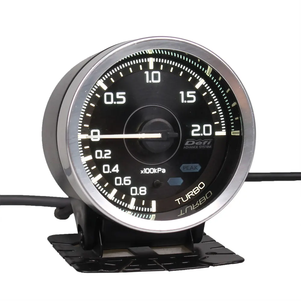 Turbo 2BAR Defi A1 2,5 дюймов 60 мм 7 цветов Defi измерительные приборы температура воды и масла Температура турбонаддува давления масла Ext температура воздуха топливного соотношения AFR - Цвет: Turbo 2BAR
