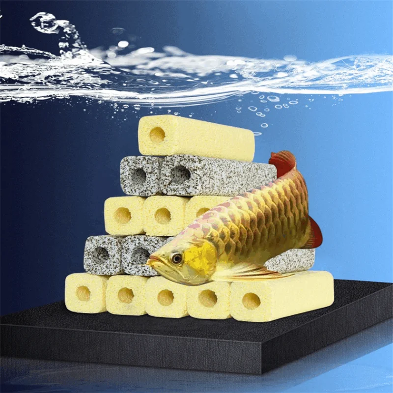 

HONGYI bacterial house filter material square far infrared nano filter material FCL fish pond filter drip box