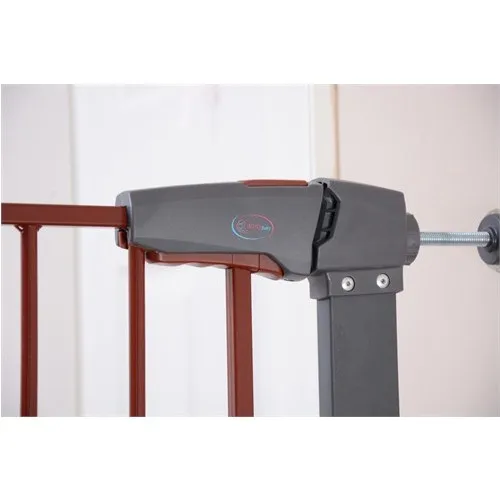 MinyBaby Automatic Closes Security Gate-Brown |