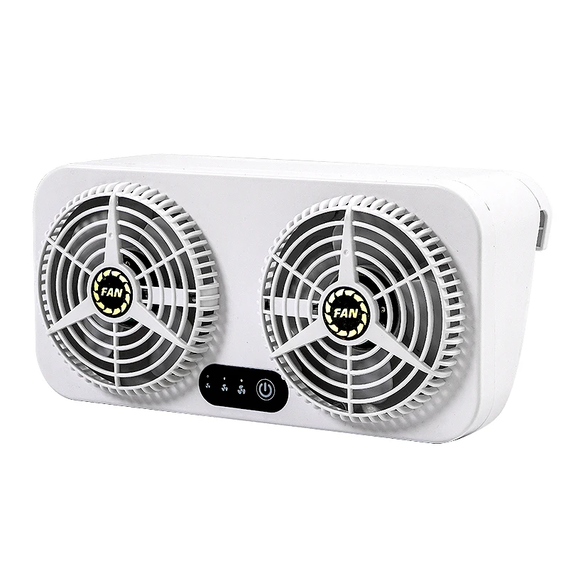 

Car Home Dual-use Exhaust Fan Portable Hanging Stand Adjustable Handheld USB Charging Fan Cooler For Baby Stroller Student Use