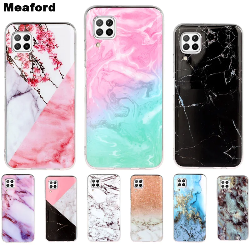 Чехол для Huawei P40 Lite новый модный силиконовый мягкий ТПУ чехол-накладка P40Lite чехлы