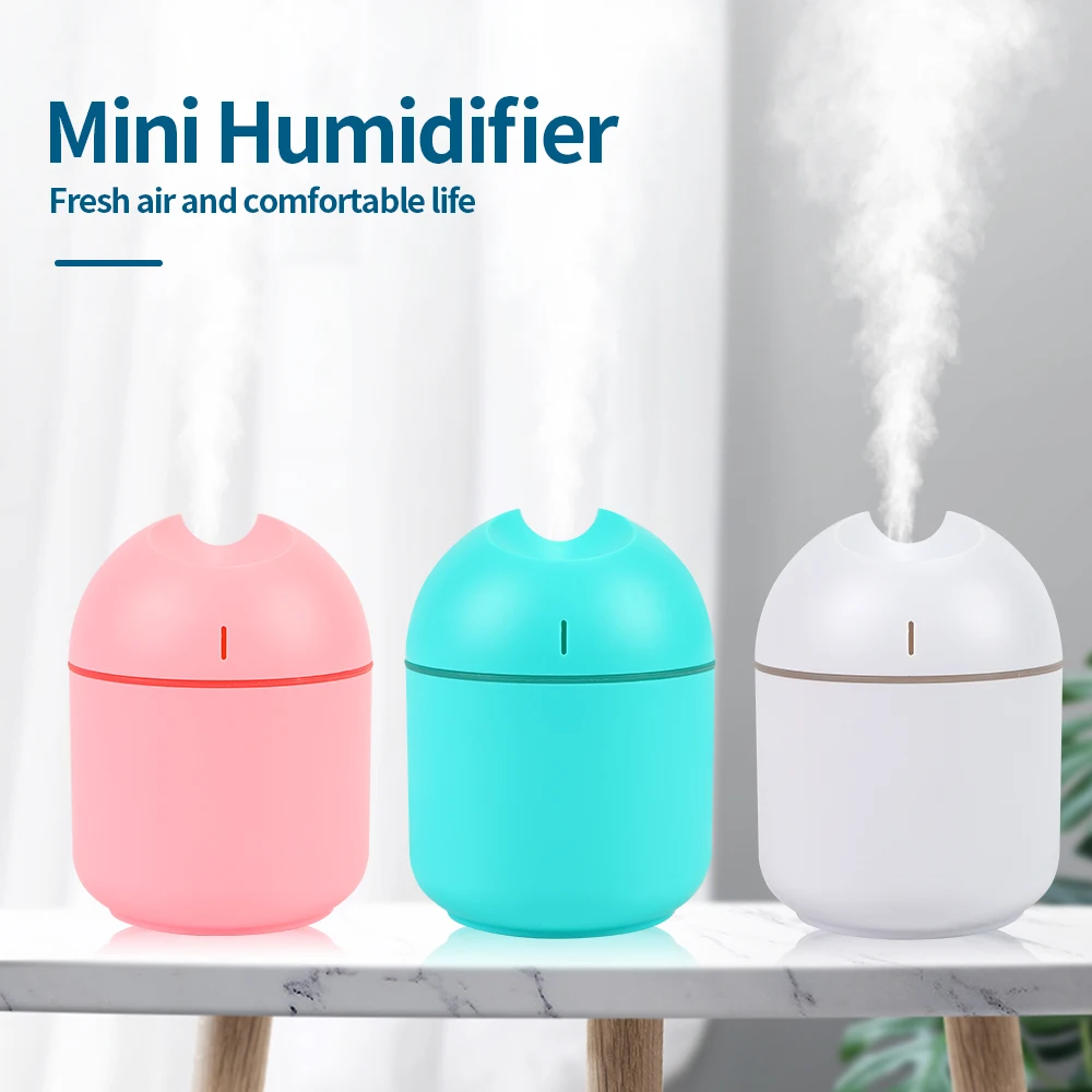 Air humidifier Ultrasonic Aromatherapy diffuser USB Portable Sprayer 220ml Humidifiers Aroma Anion Mist Maker for Home | Бытовая