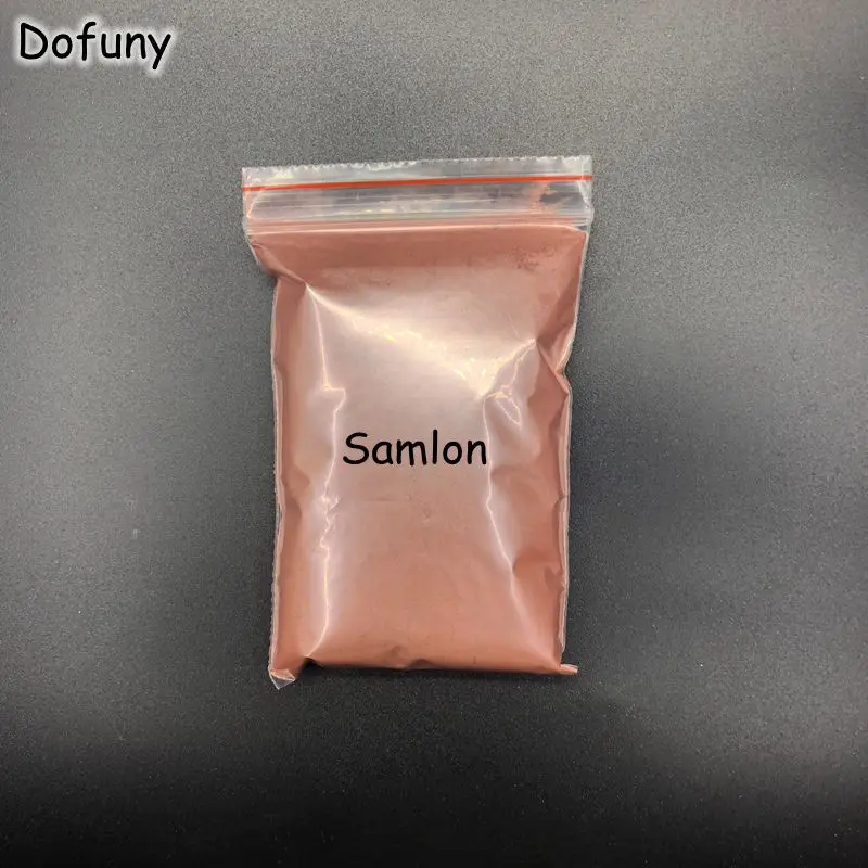 samlon Новейший уход за кожей натуральная жемчужная пудра пигмент для теней для век лак для ногтей Блеск Слюда Порошок Макияж краситель мыло Пигмент Краска - Цвет: samlon