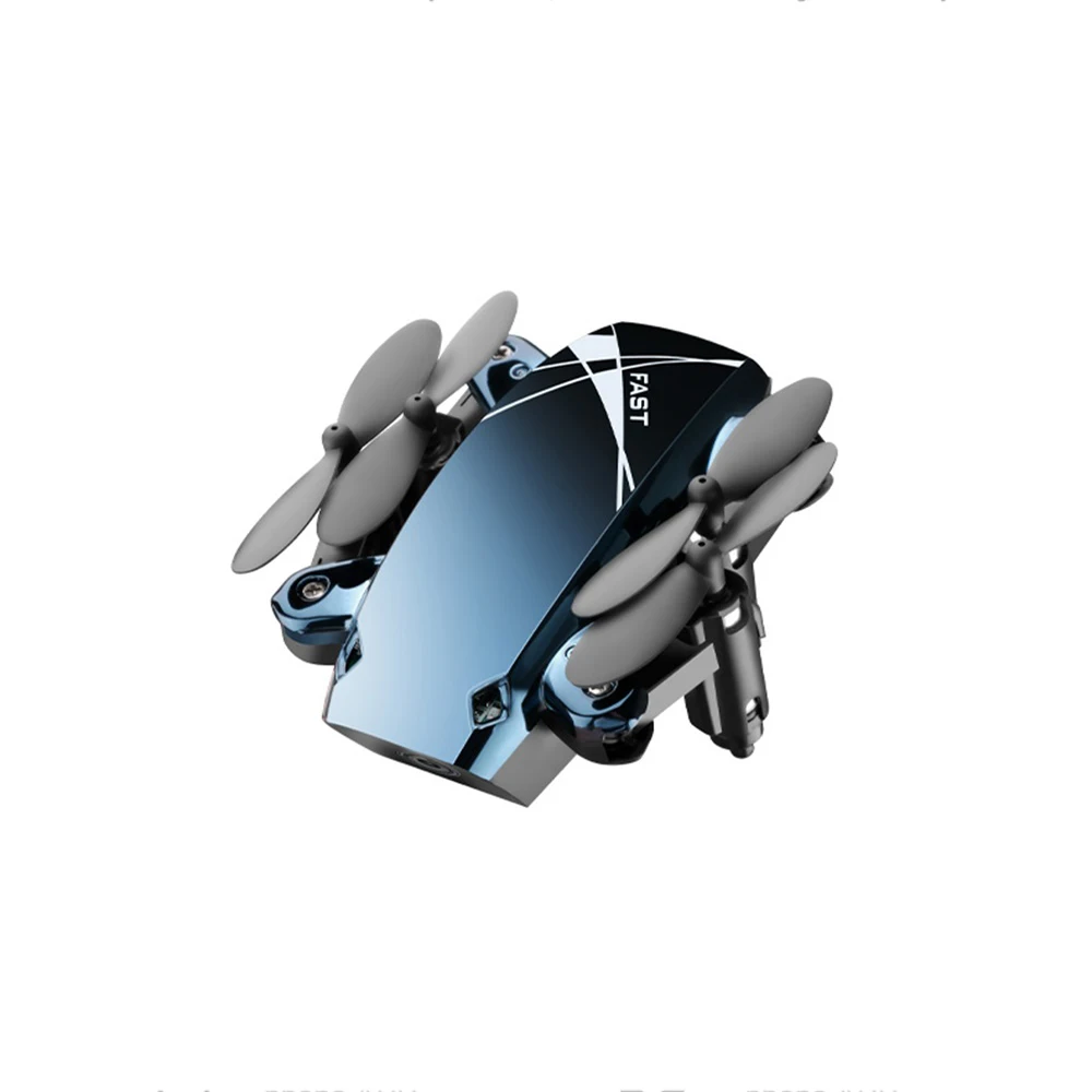 Карманный Радиоуправляемый квадрокоптер с HD камерой 2 МП складной Дрон