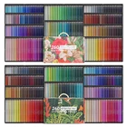 Профессиональные Масляные карандаши Brutfuner, 260520 цветов, Набор цветных эскизных карандашей, ed, для рисования, для школы, товары для рукоделия