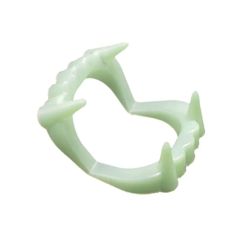 

Funny Toys Glow In The Dark Vampire Fangs Plastic Teeth Costume Accessory Party Favors
