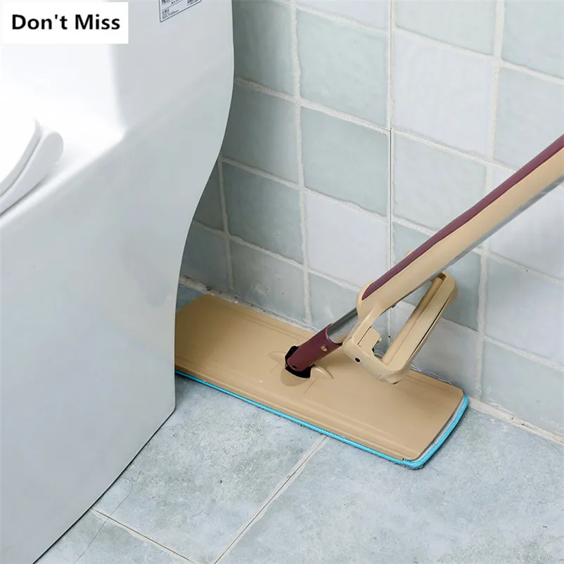 Бытовая вращающаяся Швабра для мытья пола длинная ручка из алюминиевого сплава